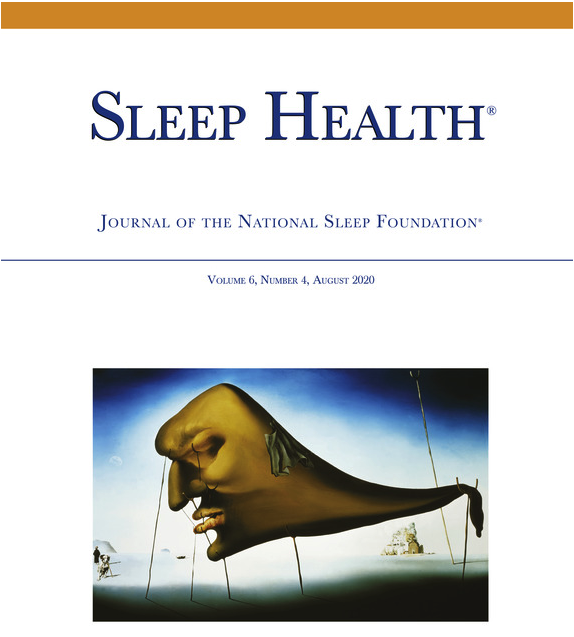 sleep health journal cover aug 2020