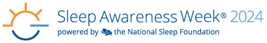 Sleep Awareness Week 2024 logo