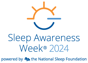 Sleep Awareness Week Logo for 2024